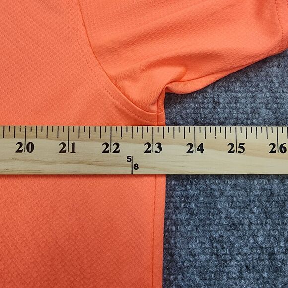 Under Armour Shirt Mens XL Orange Performance Polo First Tee Active Casual Golf - Picture 6 of 15